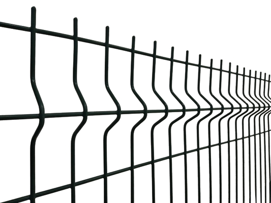 Hàng rào lưới thép cong 3d bằng kim loại mạ kẽm Pvc cho trang trại trong vườn