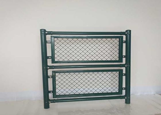 Hàng rào liên kết chuỗi tráng PVC linh hoạt để cách ly tạm thời